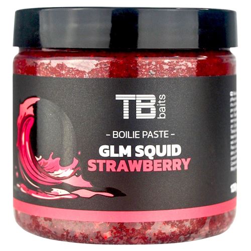 TB Baits Obaľovacia Pasta GLM Squid Strawberry 200 ml