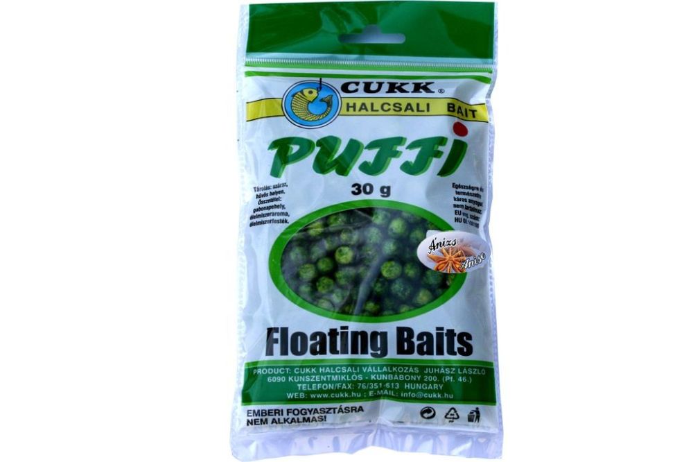 Cukk puffi small 30g 8mm - 12mm-anýz