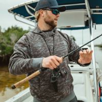 Grundéns Mikina Dillingham Tech Hoodie Blackbeard - S (2)