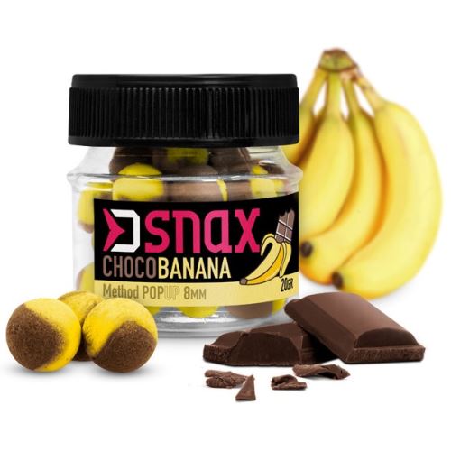 Delphin Pop Up Nástraha D Snax Pop Čokoláda Banán 20 g