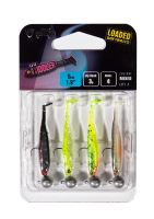 Fox Rage Gumová Nástraha Ultra UV Micro Tiddler Fast Mixed Colour Loaded Lure Pack