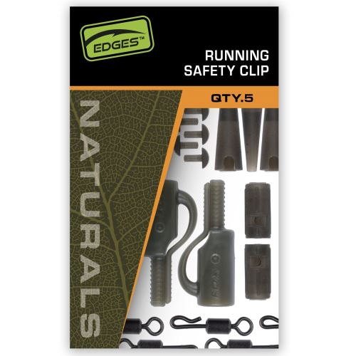 Fox Závesky Edges Naturals Running Safety Clip Kit 5 ks