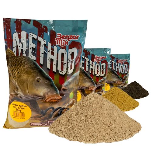 Benzar Mix Krmítková Zmes Method Pro Corn 800 g