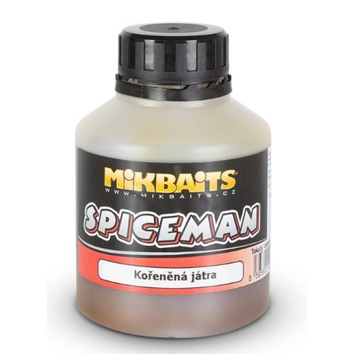 Mikbaits Booster Spiceman Korenistá Pečeň 250 ml