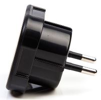 RidgeMonkey Adaptér K Nabíjačke Vault UK 3 Pin to EU 2 Pin Adaptor (2)