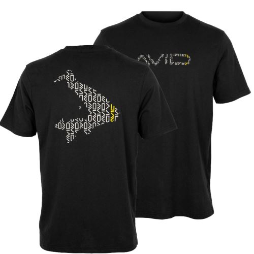 Avid Carp Tričko Compound T-Shirt Black