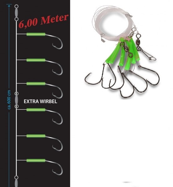 E-shop Saenger aquantic circle hook fluorozelená 8/0