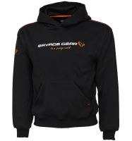 Savage Gear Mikina Junior Logo Hoodie Black In