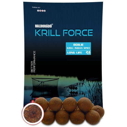 Haldorádó Boilies Krill Force Long Life Indian Spice 700 g