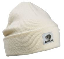 Nash Čiapka Make It Happen Badge Beanie Hat Ecru Nash Čiapka Make It Happen Badge Beanie Hat Ecru