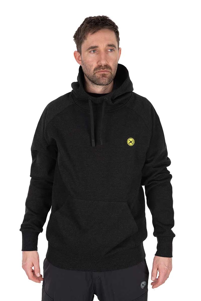 E-shop Matrix mikina pullover hoody black marl - l