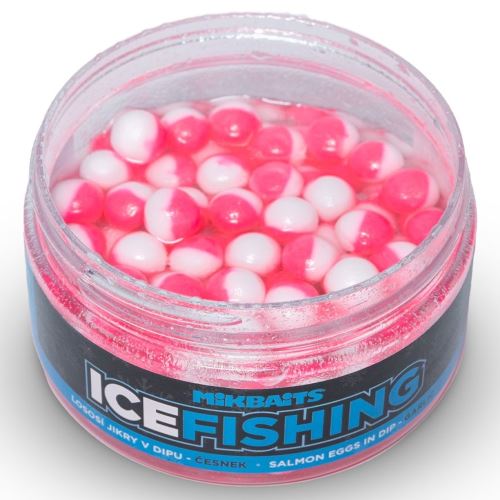 Mikbaits Lososie Ikry v Dipe Ice Fishing Cesnak 100 ml