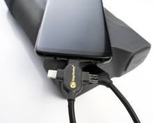 RidgeMonkey Napájací Kábel USB A To Multi Out 2 m (2)