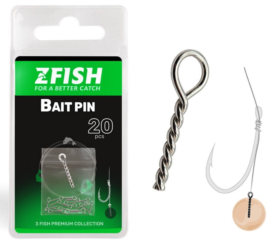 Zfish nástrahový tŕň bait pin 20 ks - 10 mm