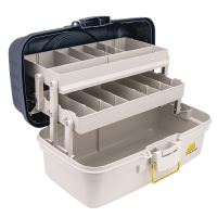 Plano Kufrík Two-Tray Tackle Box Blue Metallic/Off-White (1)