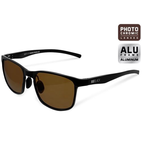 Delphin Fotochromatické Okuliare SG Black Hnedé Sklá