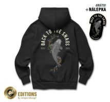 4ANGLERSDESIGN Mikina Back To The Snags - XXL