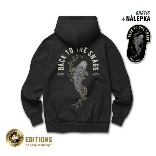 4ANGLERSDESIGN Mikina Back To The Snags