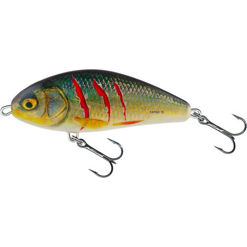 Salmo Wobler Fatso Floating Wounded Real Roach 10 cm