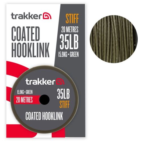 Trakker Náväzcová Šnúra Stiff Coated Hooklink 20 m