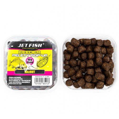 Jet Fish Mäkčené Pop-Up Pelety Halibut 40 g