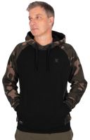 Fox Mikina Black/Camo Pullover Premium 310 Hoodie - XXXL