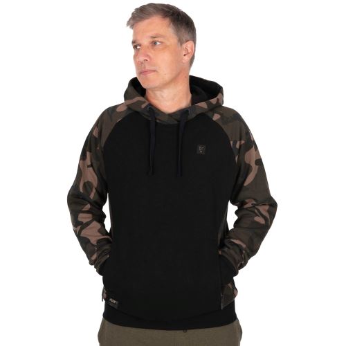 Fox Mikina Black/Camo Pullover Premium 310 Hoodie