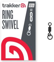 Trakker Obratlík Ring Swivel Veľkosť 8 10 ks