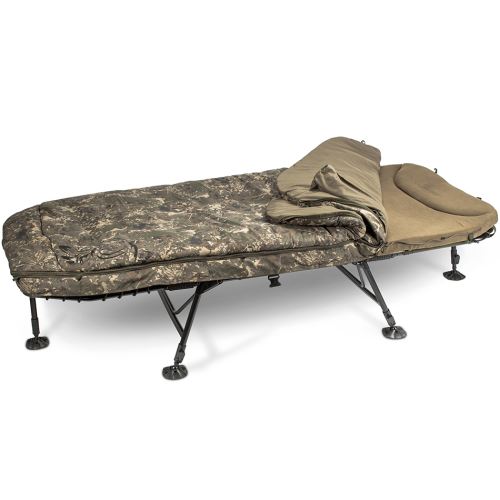 Nash Lehátko So Spacákom MF60 Indulgence 5 Season Sleep System SS4 Wide