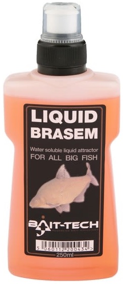 Bait-tech tekutý posilovač liquid brazem 250 ml