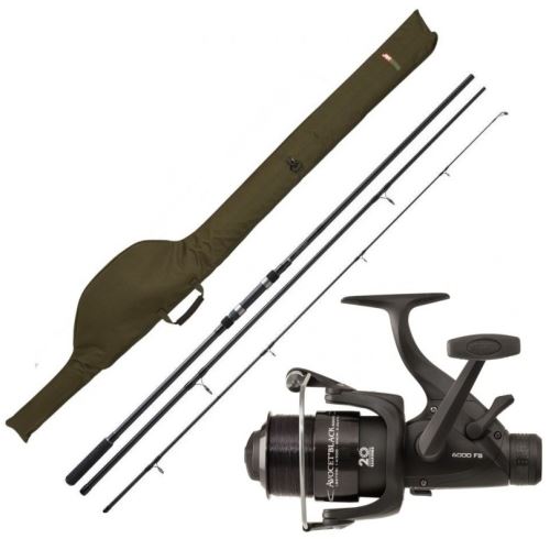 JRC Set Prút Defender III 3,66 m (12 ft) 3 lb + Navijak + Puzdro