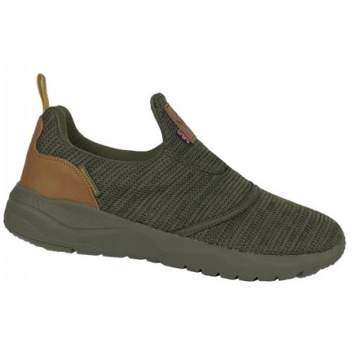 Vass Boty Easy Stretch Trainer Khaki