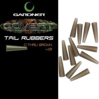 Gardner Prevleky Covert Tail Rubbers-trans. zelená