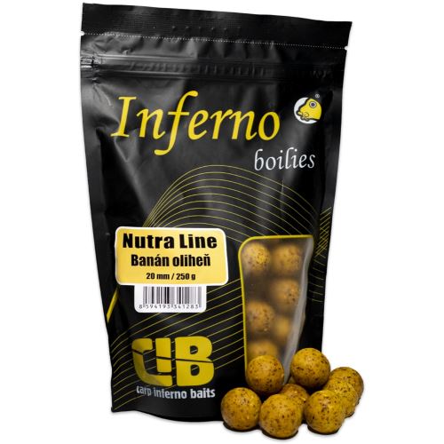 Carp Inferno Boilies Nutra Line Banán Oliheň