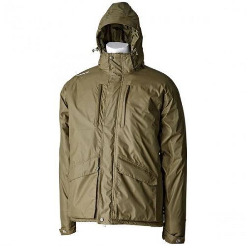 Trakker Vodeodolná zimná bunda Elements Jacket Zelená
