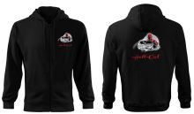 Hell-Cat Mikina Čierna S Kapucňou A Zipsom (1)