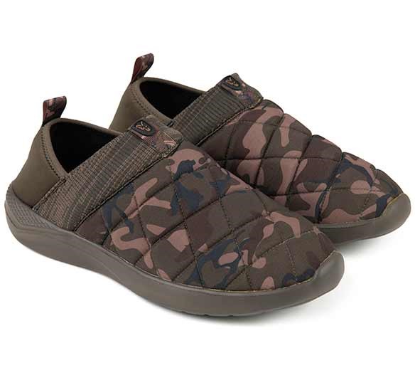E-shop Fox šľapky camo/khaki bivvy slipper - 43