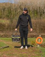 Matrix Mikina Pullover Hoody Black Marl (7)