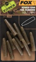 Fox Prevleky Edges Camo Powergrip Tail Rubbers 10 ks Veľkosť 7