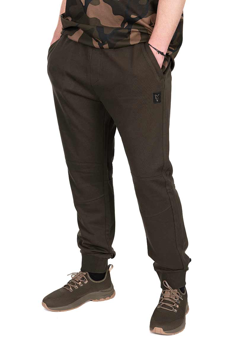 Fox tepláky lw khaki joggers - l