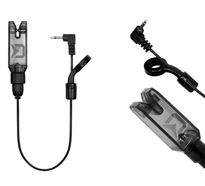 E-shop Delphin svietiaci indikátor lightblock - čierna