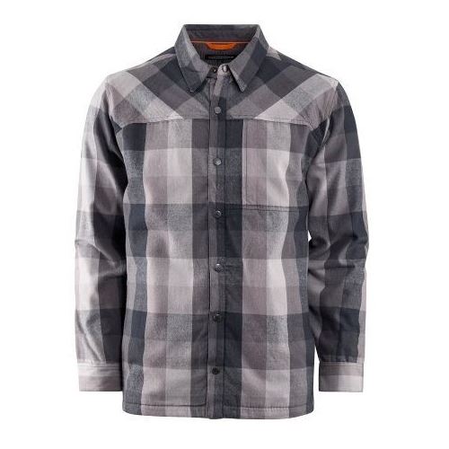 Grundéns Košeľa Bankside Lined Shacket Anchor Plaid