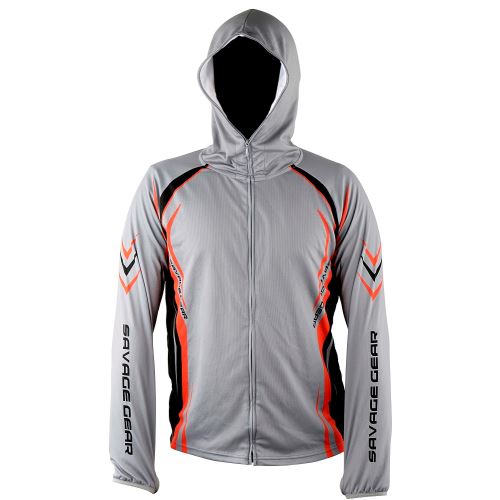 Savage Gear Mikina Sunprotect Zip Hoodie