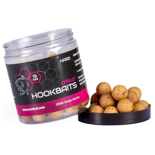 Nash Tvrdené Boilie Hard Hookbaits Citruz