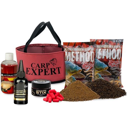 Benzar Mix Sada Nástrah a Návnad Na Začiatok Sezény + Miešacie Vedro