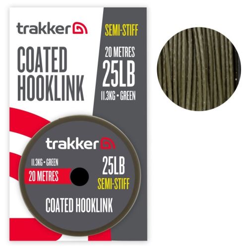 Trakker Náväzcová Šnúra Semi Stiff Coated Hooklink 20 m