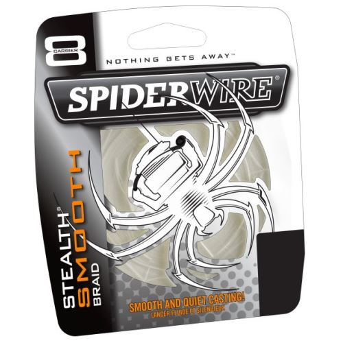 Spiderwire Splietaná šnúra Stealth Smooth 8 priehľadná