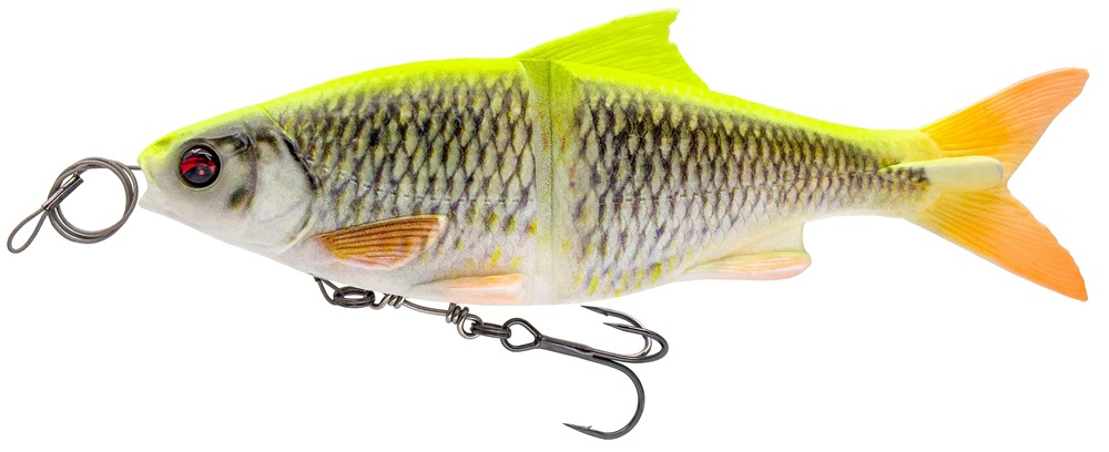 Savage gear gumová nástraha 3d line thru glide roach slow sinking lemon roach - 23 cm 170 g