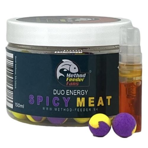 Method Feeder Fans Pop Up Duo Energy 12 mm 150 ml + Sprej Esencia 2 ml