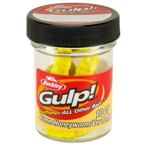 Berkley Umelé Nástrahy Gulp Honey Worm-Honey Yellow 4,5 cm